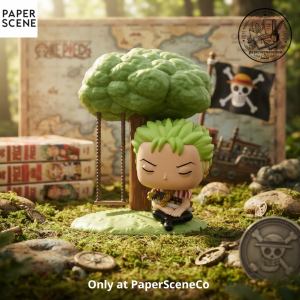 One Piece Roronoa Zoro Meditating Under Tree Vinyl Figure – Straw Hat Pirate Swordsman Collectible Diorama 4 One Piece Roronoa Zoro Meditating Under Tree Vinyl Figure – Straw Hat Pirate Swordsman Collectible Diorama