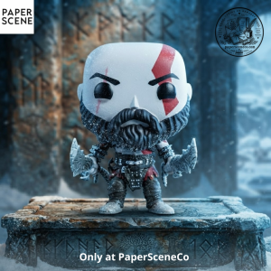 Kratos with Blades of Chaos Vinyl Figure - God of War Ragnarok Collectible 6 Kratos with Blades of Chaos Vinyl Figure - God of War Ragnarok Collectible