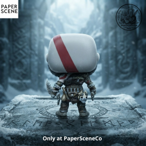 Kratos with Blades of Chaos Vinyl Figure - God of War Ragnarok Collectible 7 Kratos with Blades of Chaos Vinyl Figure - God of War Ragnarok Collectible