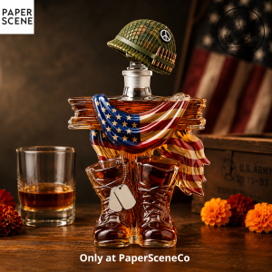 American Soldier Limited Edition Whiskey Decanter