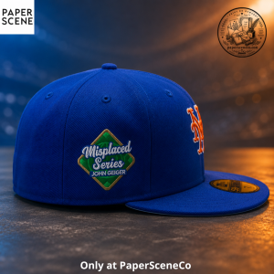 Misplaced NY Monogram Baseball Cap – Premium Embroidered Flat Brim Snapback