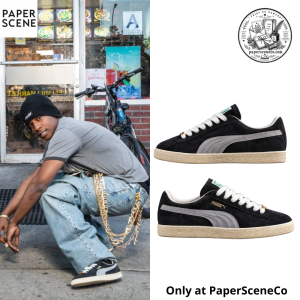 ASAP Rocky x PUMA Suede '94 Black Cream Sneakers
