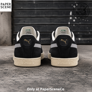 ASAP Rocky x PUMA Suede '94 Black Cream Sneakers