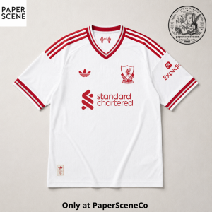 Liverpool 2026/27 Away Jersey White Red Shirt