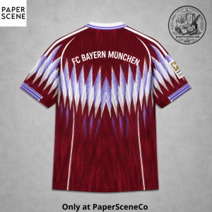 Bayern Munich 2026/27 Home Jersey Red Purple Shirt 9 Bayern Munich 2026/27 Home Jersey Red Purple Shirt