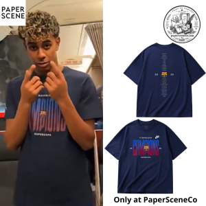 Lamine Yamal FC Barcelona Supercopa Champions 2026 Shirt