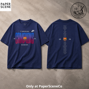 Lamine Yamal FC Barcelona Supercopa Champions 2026 Shirt