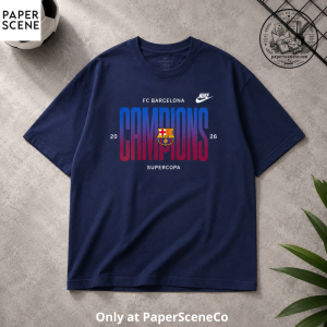 Lamine Yamal FC Barcelona Supercopa Champions 2026 Shirt