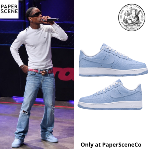 Travis Scott x Nike Air Force 1 Low Blue Ostrich Sneaker – Fall 2026 Limited Edition 8 Travis Scott x Nike Air Force 1 Low Blue Ostrich Sneaker – Fall 2026 Limited Edition