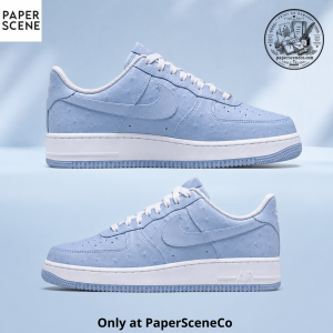 Travis Scott x Nike Air Force 1 Low Blue Ostrich Sneaker – Fall 2026 Limited Edition 9 Travis Scott x Nike Air Force 1 Low Blue Ostrich Sneaker – Fall 2026 Limited Edition