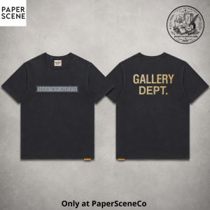 Gallery Dept Rhinestone Logo Washed Black Streetwear T-Shirt 7 Gallery Dept Rhinestone Logo Washed Black Streetwear T-Shirt