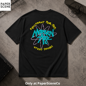 Stussy T Shirt Modern Age Graffiti Graphic Streetwear Tee 9 Stussy T Shirt Modern Age Graffiti Graphic Streetwear Tee
