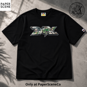 A Bathing Ape Shirt Camo Chrome Logo Black Streetwear Tee