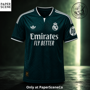 Real Madrid 2025/26 Third Green Soccer Jersey