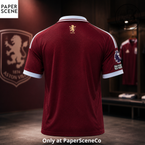 Aston Villa 2025/26 Home Soccer Jersey – Garnacho Edition