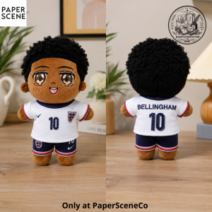 England No.10 Bellingham Soccer Plushie – Cute Football Fan Collectible Stuffed Doll 7 England No.10 Bellingham Soccer Plushie – Cute Football Fan Collectible Stuffed Doll