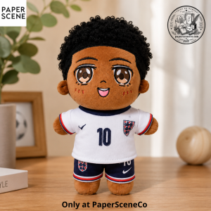 England No.10 Bellingham Soccer Plushie – Cute Football Fan Collectible Stuffed Doll 8 England No.10 Bellingham Soccer Plushie – Cute Football Fan Collectible Stuffed Doll