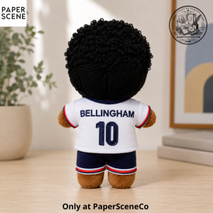 England No.10 Bellingham Soccer Plushie – Cute Football Fan Collectible Stuffed Doll 9 England No.10 Bellingham Soccer Plushie – Cute Football Fan Collectible Stuffed Doll