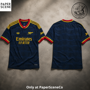 Arsenal FC 26/27 Away Soccer Jersey – Navy Gold Retro Matchday Shirt 7 Arsenal FC 26/27 Away Soccer Jersey – Navy Gold Retro Matchday Shirt