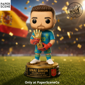 Unai Simón Spain #23 Golden Glove Winner Figure