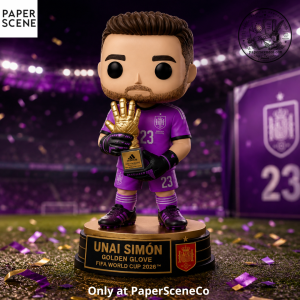 Unai Simón Spain #23 Golden Glove Winner Figure Style 2 5 Unai Simón Spain #23 Golden Glove Winner Figure Style 2