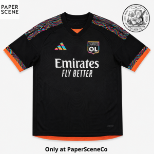 Olympique Lyonnais 2026/27 Third Jersey – Black Vinyl Funk Edition