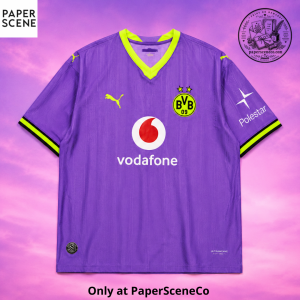 Borussia Dortmund 2026/27 Third Jersey Purple – Official Style Football Shirt