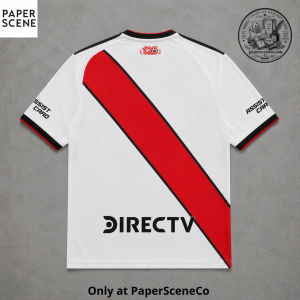 River Plate 2026/27 Home Jersey – White Red Stripe Football Shirt by Adidas
