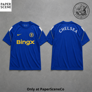 Maxence Lacroix Chelsea FC Unveiling Nike Training Kit Jersey 2026